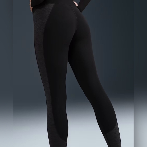 Nike One Dry-fit Black  Womans Leggings (L) - Picture 2 of 5